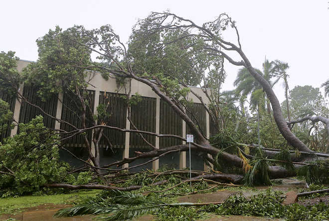 Thousands of Australian homes without power after cyclone hits - The ...