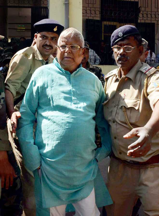 Lalu guilty in 4th fodder case; Mishra acquitted