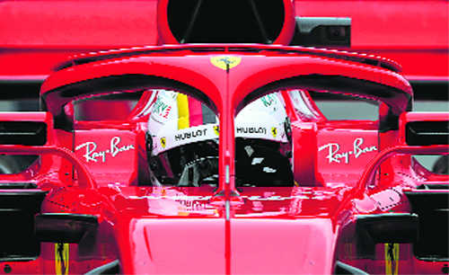 Safety device divides F1