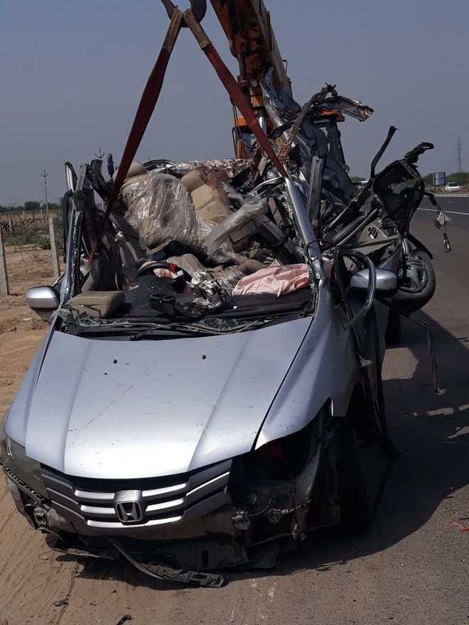 Five youths die in accident on Hisar-Sirsa highway