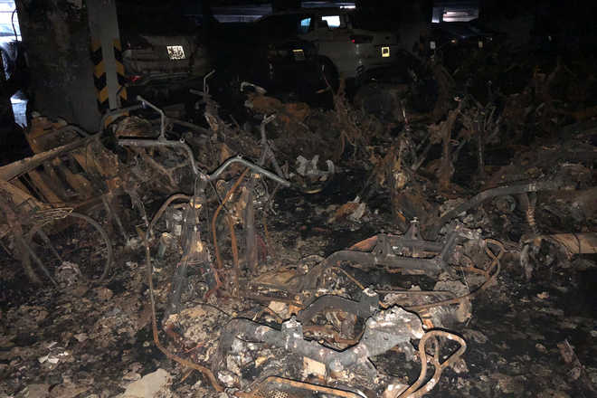 Thirteen dead in Vietnam highrise apartment fire