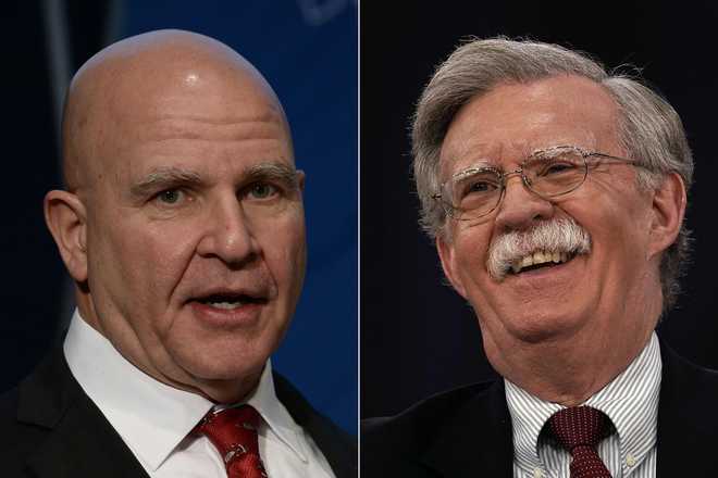 Trump removes NSA McMaster, replaces him with Bolton