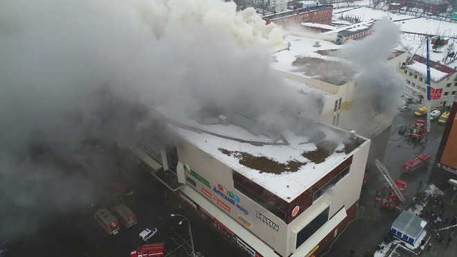 37 dead in fire at Siberia shopping centre: Russian agency