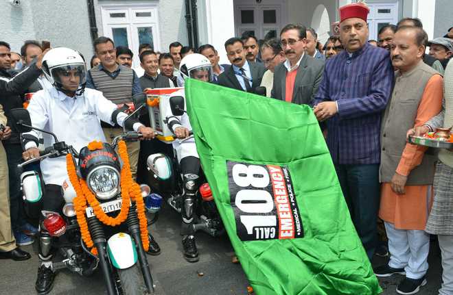 Now, bikes ambulances will rescue Shimla patients