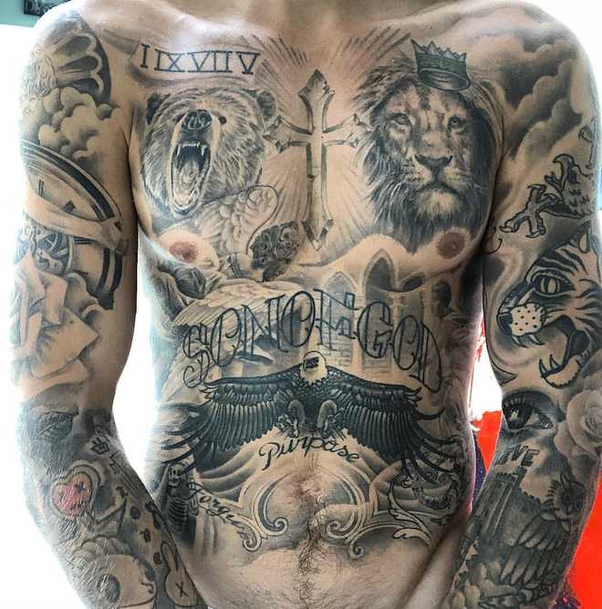 Justin Bieber proud of all his tattoos  The Tribune India
