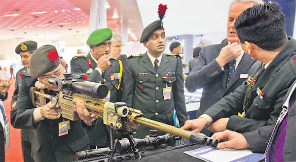 Defence Expo begins; major military firms showcase latest weapons