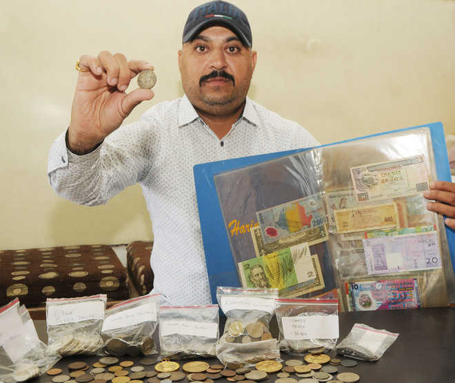 Meet numismatist having rare coins