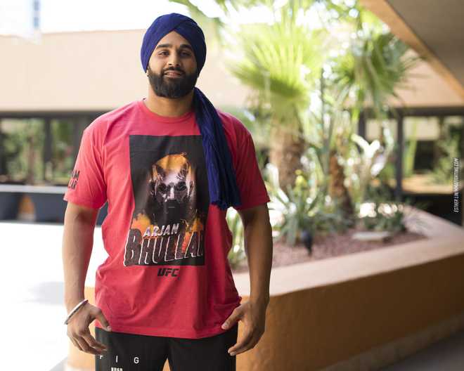 Sikh fighter to wear turban at UFC on Baisakhi
