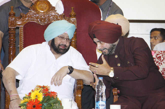 No question of Sidhu resigning over road rage case: Amarinder