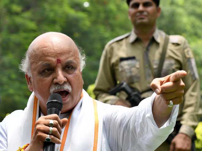 Togadia slams PM''s foreign tour when ''daughters are not safe''
