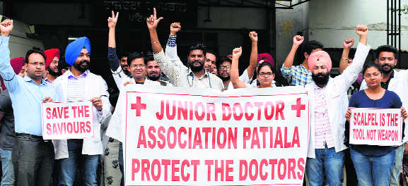 Junior docs demand security at work