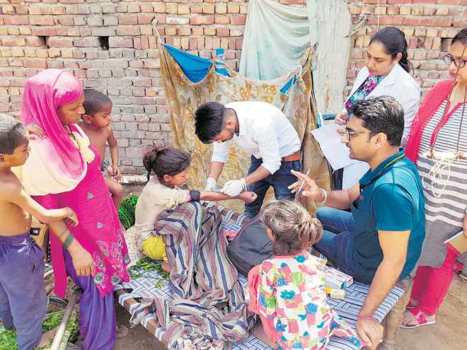 9 suspected cases of measles at Bishanpura in Zirakpur