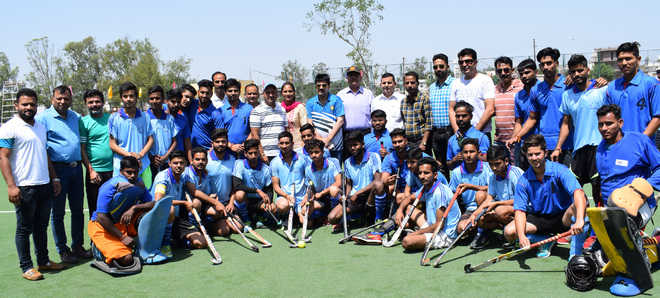 Solan, Hamirpur score wins in hockey tourney