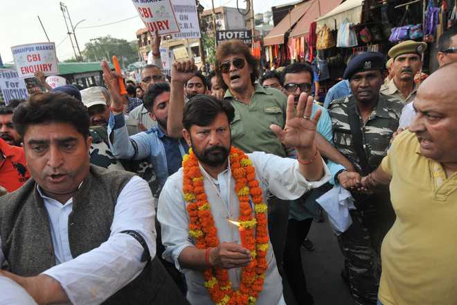 Lal Singh leads ‘justice march’