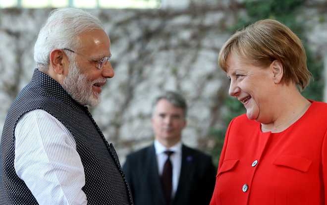 PM Modi holds talks with German Chancellor Merkel in Berlin