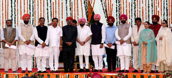 9 new Punjab ministers sworn in amid heartburn