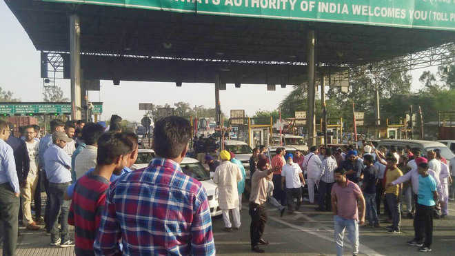 Toll collection starts at Ladhowal barrier