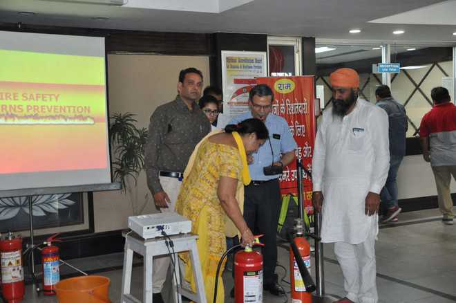 Fire Safety Week at DMCH
