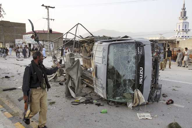 8 cops killed, 23 injured in three suicide attacks in Balochistan