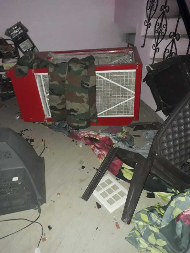 Video of Army men’s ransacked house goes viral on social media