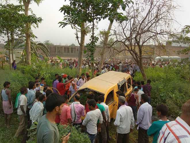 Nine kids dead in school van mishap, grief runs through 3 UP villages