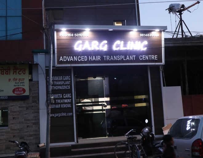 I-T raid at hair transplant clinic