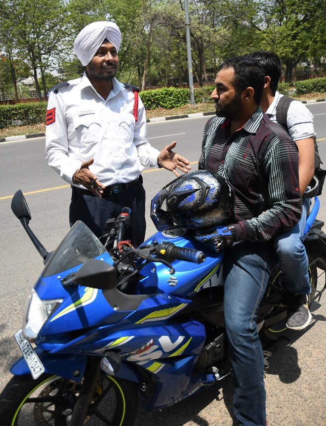 UT cop on song to sensitise people to road safety