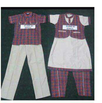 Cotton Plain Blue Salwar Kameez government School Uniform, Size: 28-36 at  Rs 180/set in Dhanbad