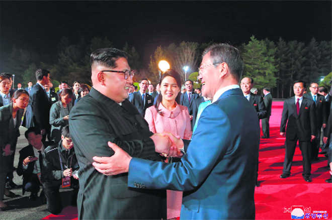 Miracle moment in Koreas?