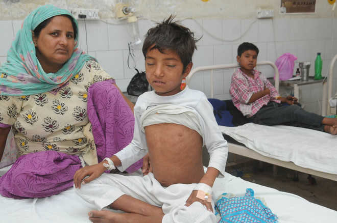 Day after 13 kids taken ill, WHO team visits Bathinda