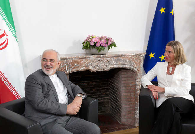Iran upbeat on nuclear deal hopes after EU talks