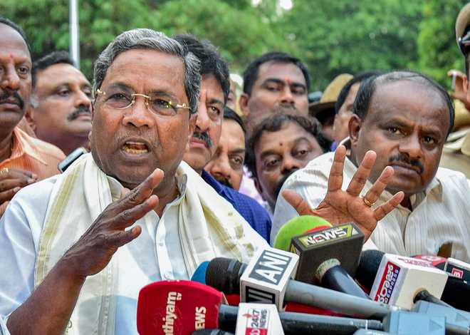 Modi encouraging horse-trading in Karnataka: Siddaramaiah : The Tribune ...