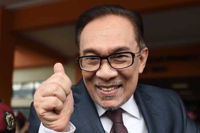 Malaysia’s Anwar Ibrahim walks free following pardon : The Tribune India