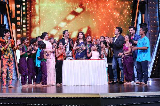 B-day surprise for Madhuri