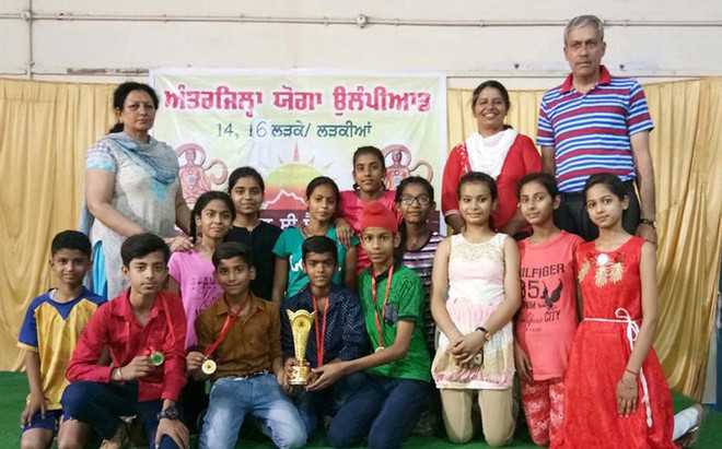 3 students from dist make it to National Yoga Olympiad