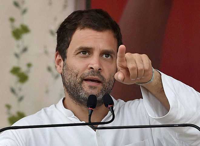 India today will mourn the defeat of democracy, says Rahul Gandhi