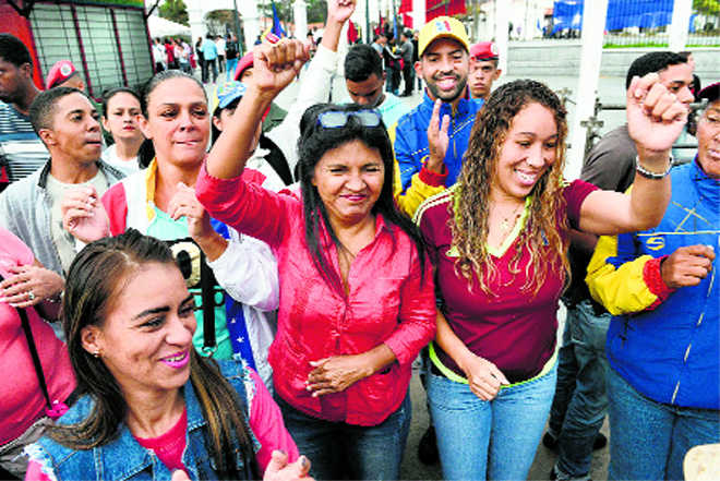 Defying global pressure, Maduro seeks re-election