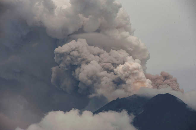 Indonesia’s most volatile volcano erupts again