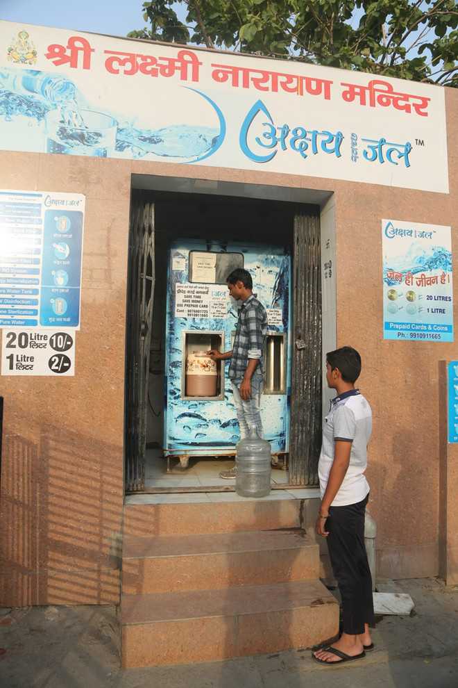 Many Faridabad areas face potable water crisis