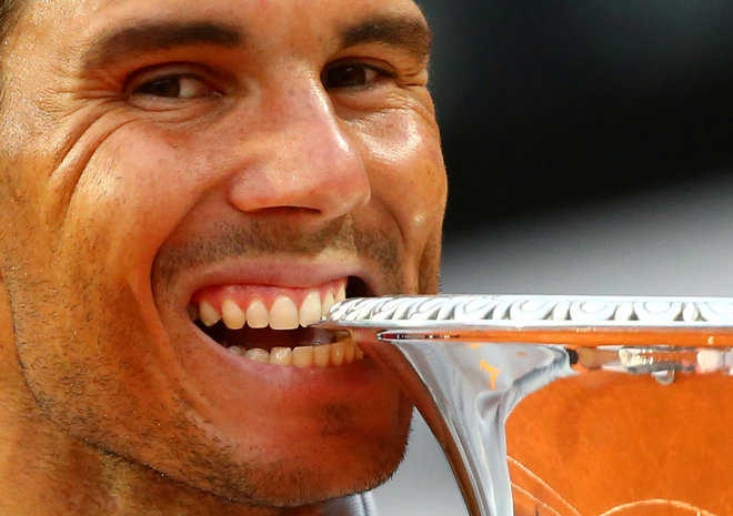 Nadal back on top, says Paris will be different