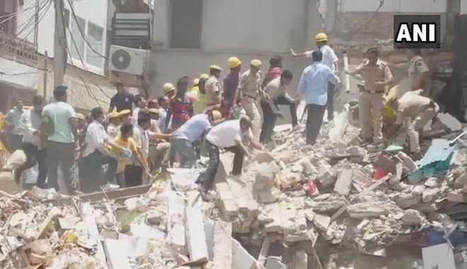 Building collapses in Jodhpur, several feared trapped