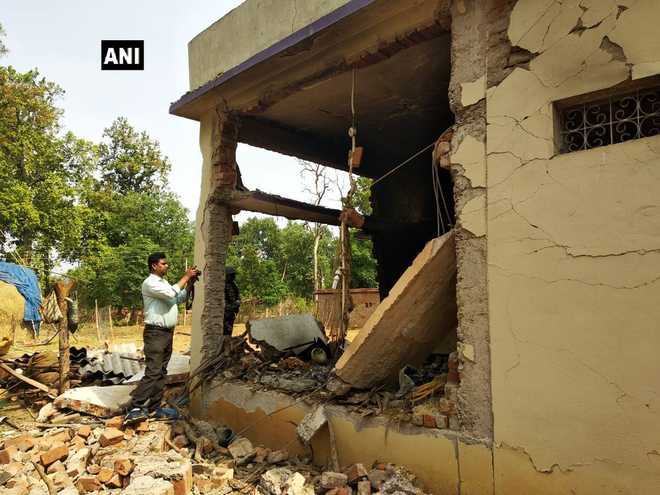 Naxals blow up BJP MP’s farmhouse in Chhattisgarh
