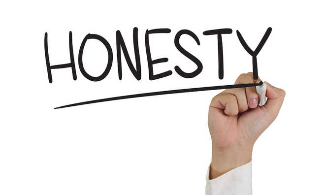 Choosing to be honest, every time