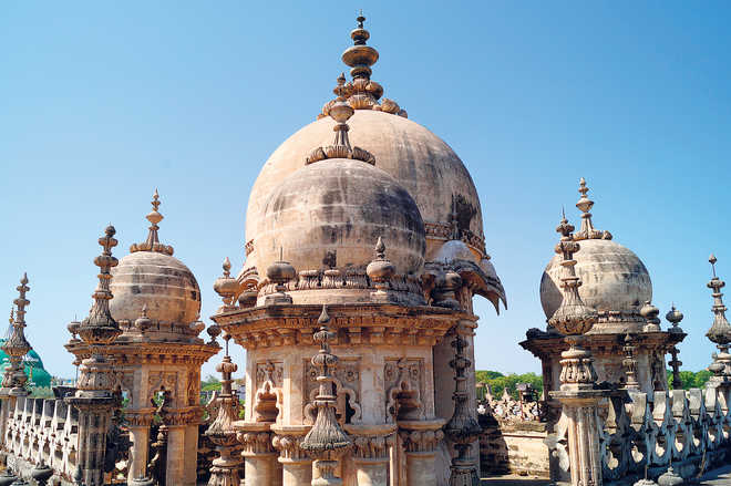 The towering tombs of Junagadh