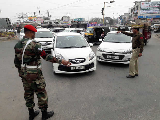 No vehicle check at Army Cantt, forces see red