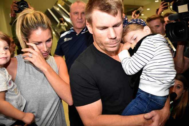 Warner’s wife suffered miscarriage post ball-tampering scandal