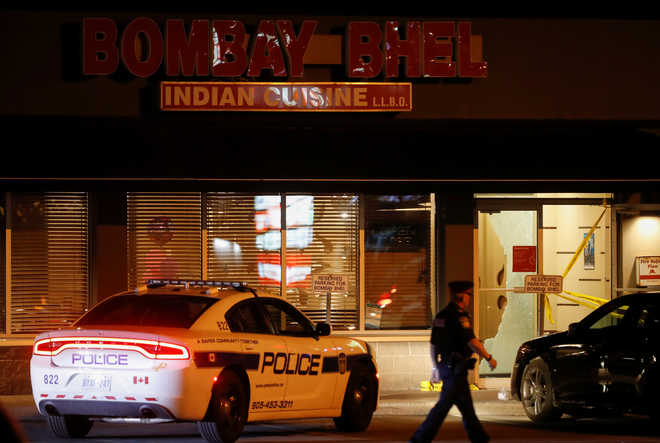 2 men detonate explosive at Indian restaurant in Canada; 15 injured
