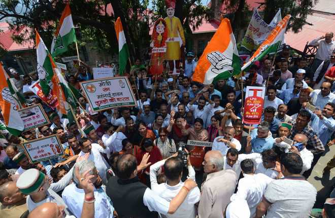Cong calls it ‘Betrayal Day’, holds rally in Una