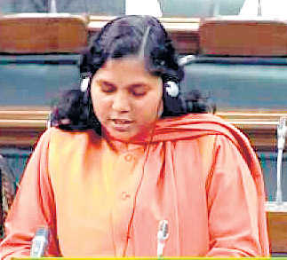 BJP MP calls her party’s bluff on Dalit outreach