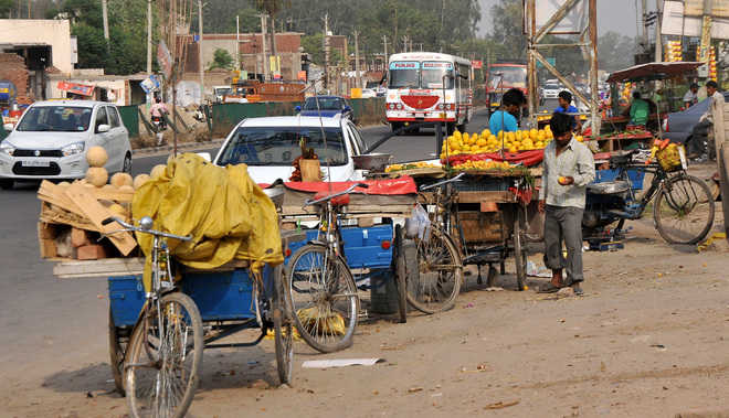 15 rehris removed from Kharar-Balongi highway : The Tribune India